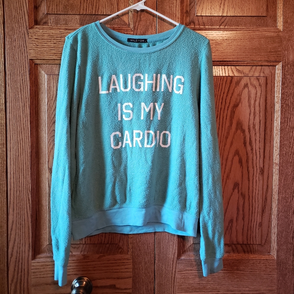 WILDFOX | Laughing is my Cardio Sweatshirt